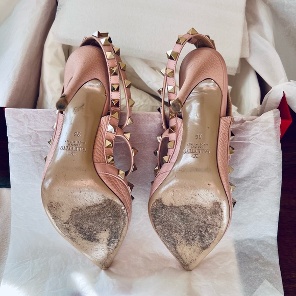 Valentino Garavani - Rockstud 100 - Pale Pink Leather - Picture 7 of 7
